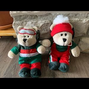 2019 Starbucks Bearista Bear Set Of 2
